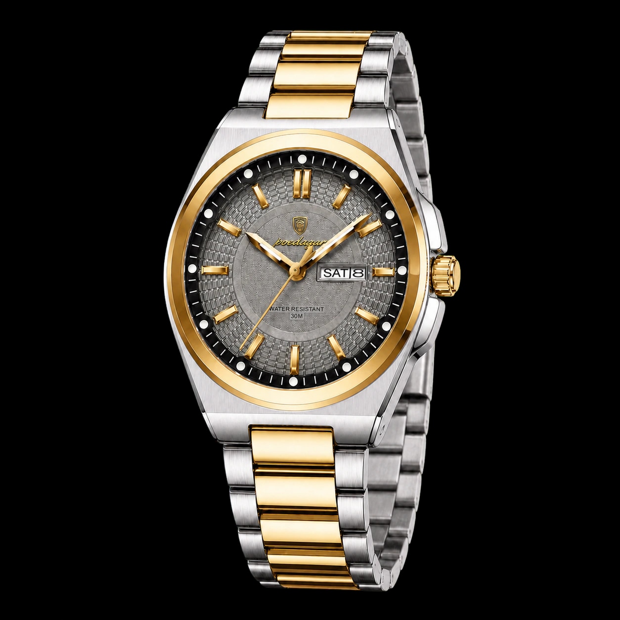 Montre POEDAGAR 896 Or Gris